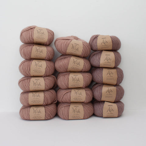 Fernwood Cardigan / Calculating Yardage for Substitute Yarns